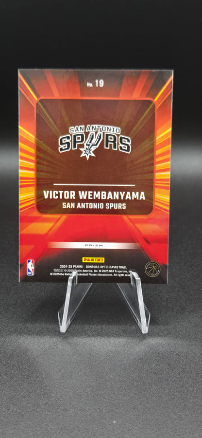 Victor Wembanyama 3-Card Lot — Prizm Draft Picks RC + Donruss Optic Express Lane + Pink Prizm — Spurs WCF 🔥
