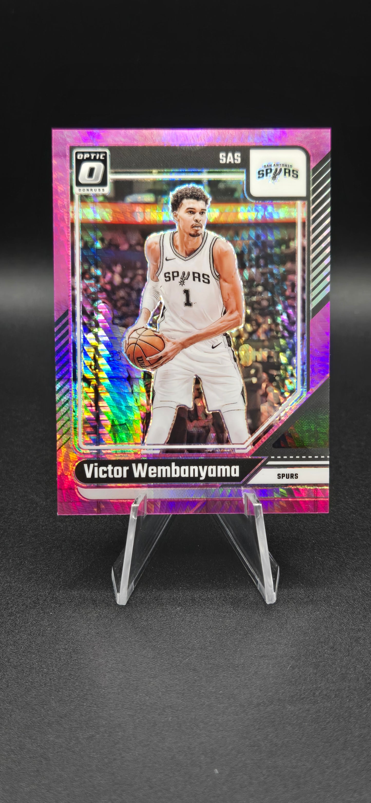 Victor Wembanyama 3-Card Lot — Prizm Draft Picks RC + Donruss Optic Express Lane + Pink Prizm — Spurs WCF 🔥
