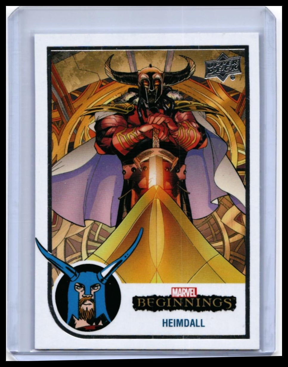 5-Card Lot 2022 Upper Deck Marvel Beginnings Vol 2 Series 1 Base - 01-front