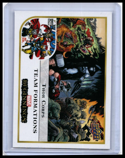 5-Card Lot 2022 Upper Deck Marvel Beginnings Vol 2 Series 1 Base - 02-front