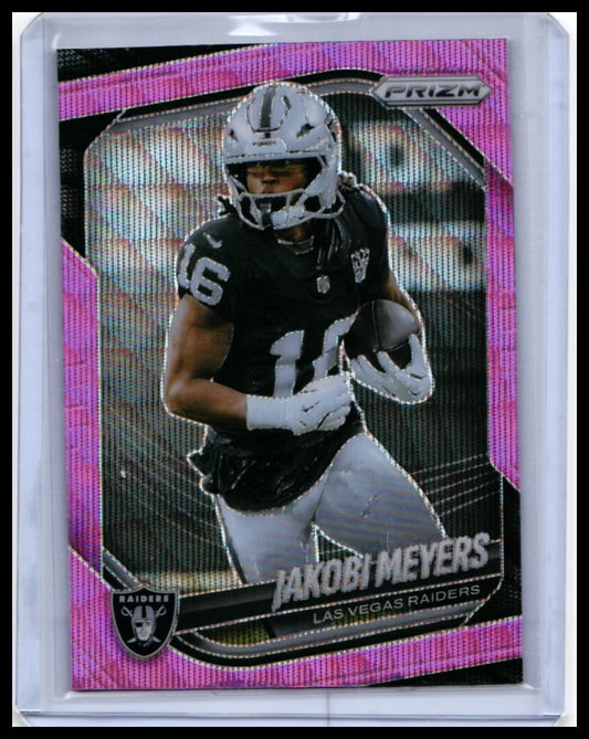 6-Card Lot 2025 Panini Prizm Football Pink Parallels w/ Lamar Jackson Fireworks - 01-front