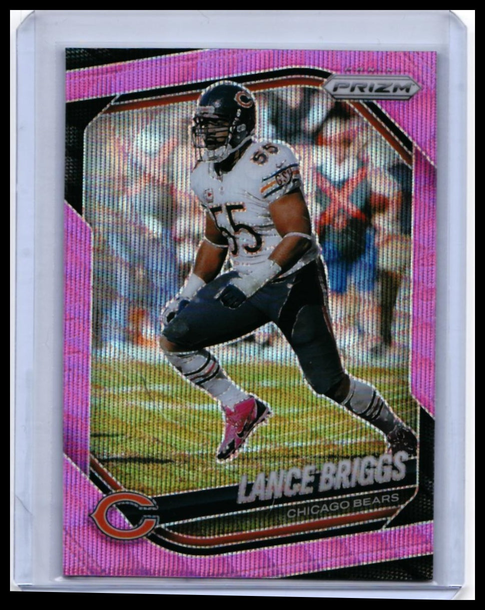 6-Card Lot 2025 Panini Prizm Football Pink Parallels w/ Lamar Jackson Fireworks - 03-front