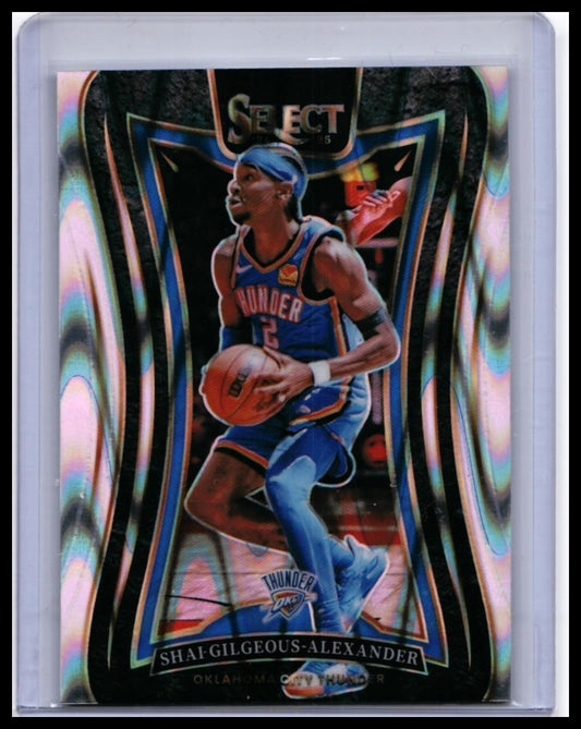 6-Card Lot NBA Stars & Rookies Prizm Parallels - SGA, Haliburton, Ware - 06-front