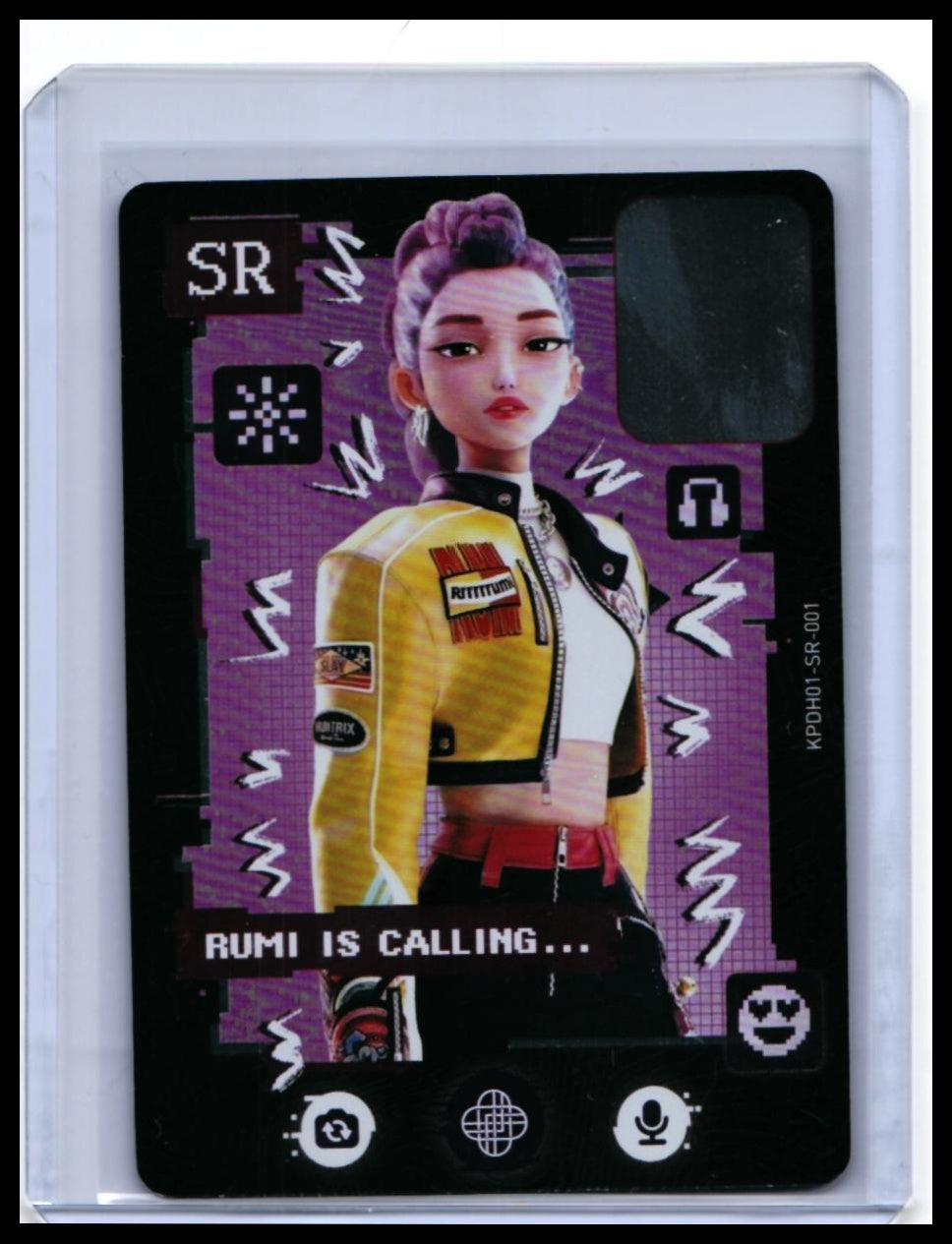 KAYOU KPop Demon Hunters Rumi SR #KPDH01-SR-001 Netflix Card — front