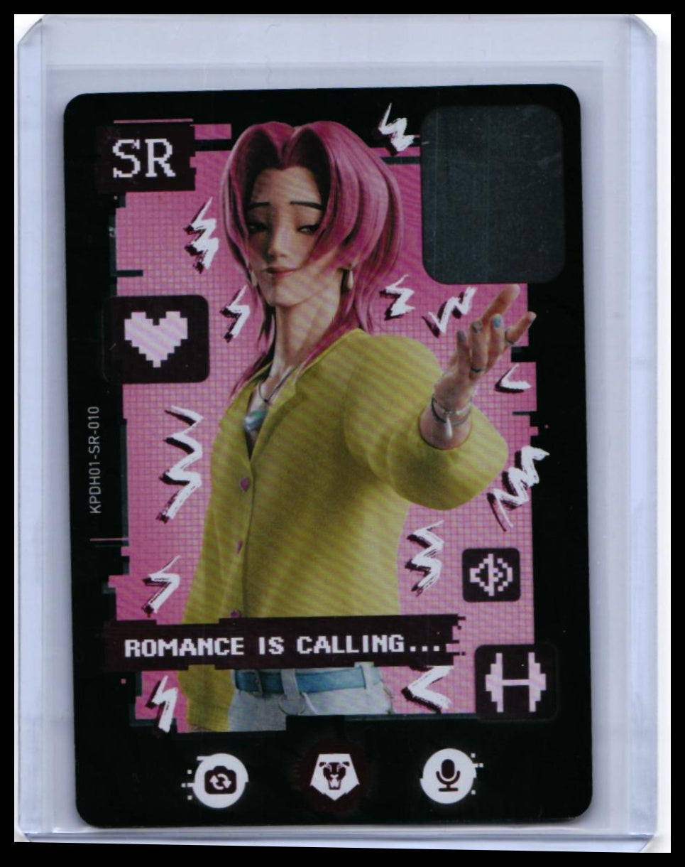 KAYOU KPop Demon Hunters SR Mira #KPDH01-SR-010 "Romance Is Calling" Netflix Card — front