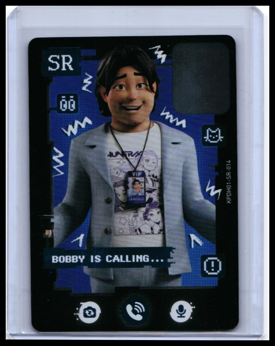 KPop Demon Hunters KAYOU Bobby SR #KPDH01-SR-014 "Bobby Is Calling..." Netflix — front