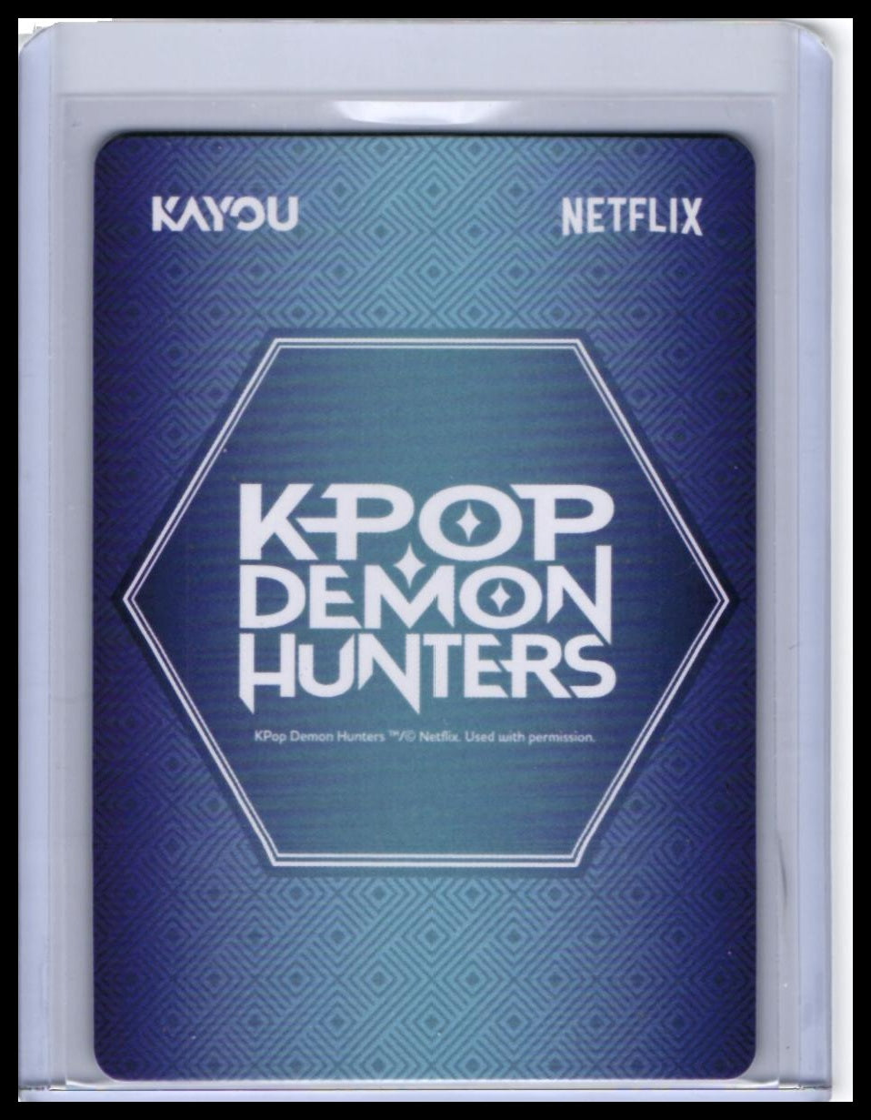 KPop Demon Hunters Kayou Saja Boys Your Idol SSR #KPDH01-SSR-014 Netflix — back