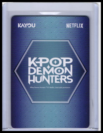 KPop Demon Hunters Kayou Saja Boys Your Idol SSR #KPDH01-SSR-014 Netflix — back