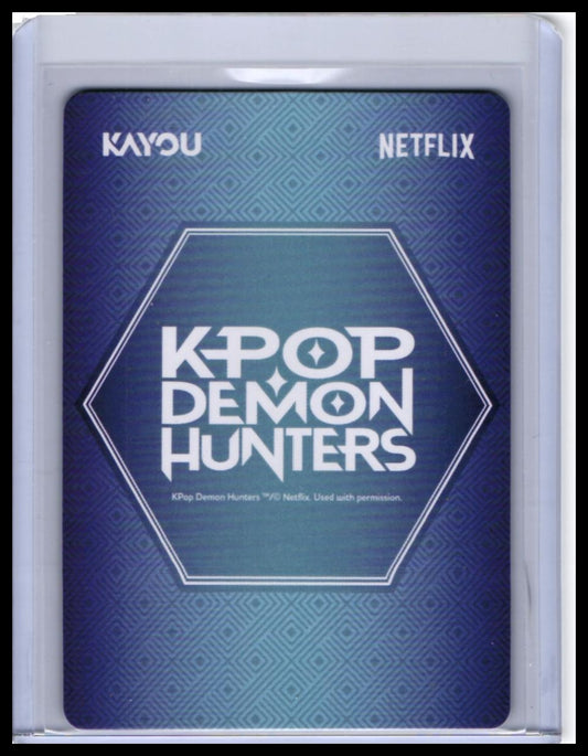 KPop Demon Hunters Kayou Saja Boys Your Idol SSR #KPDH01-SSR-014 Netflix — back