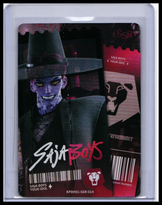 KPop Demon Hunters Kayou Saja Boys Your Idol SSR #KPDH01-SSR-014 Netflix — front