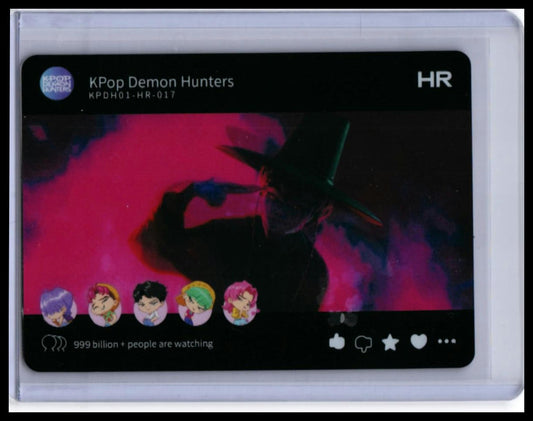KPop Demon Hunters Kayou Trading Card HR #KPDH01-HR-017 Netflix — front