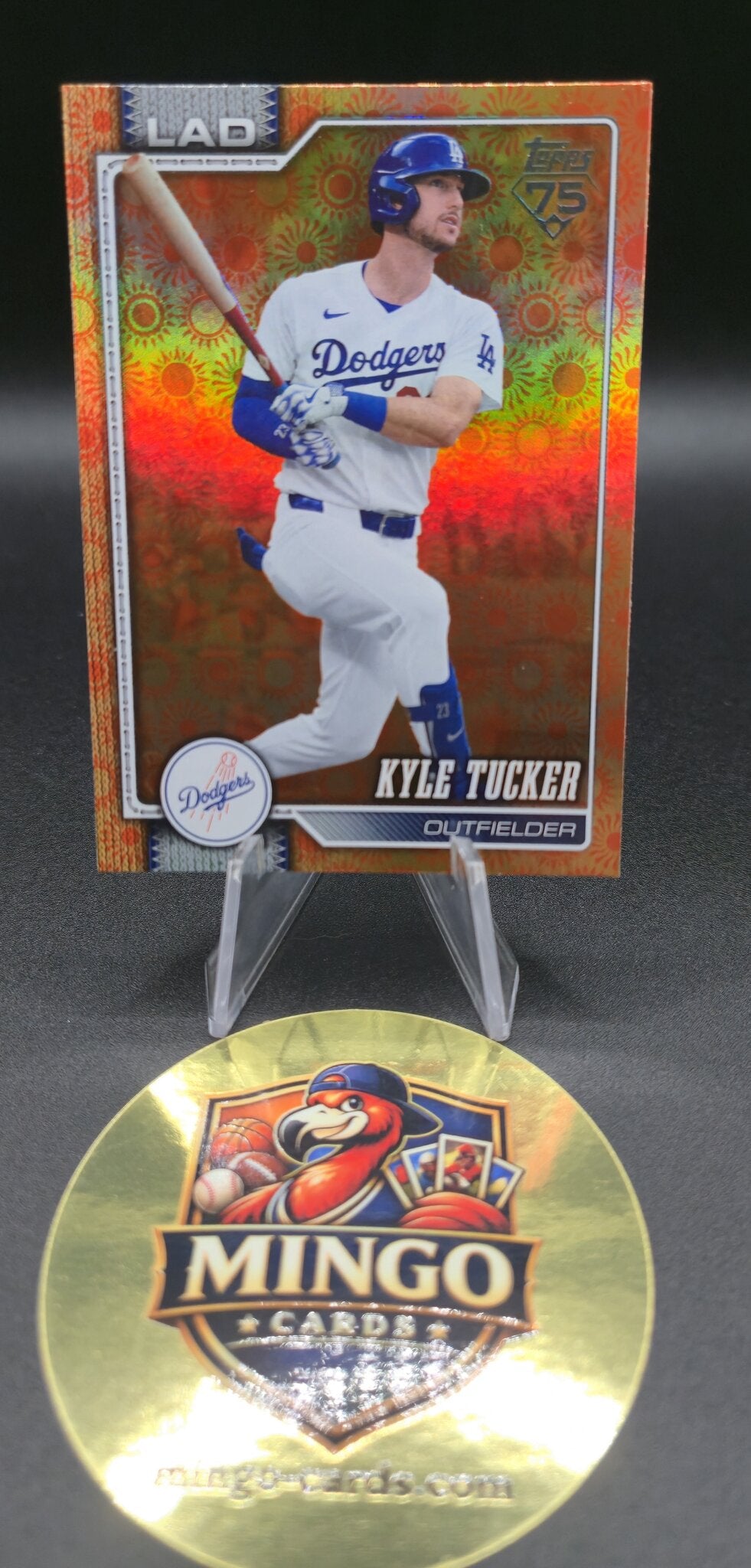 2026 Topps Series 2 Kyle Tucker #368 Dodgers Lot - Yellow Foil /399 + Holiday Sun