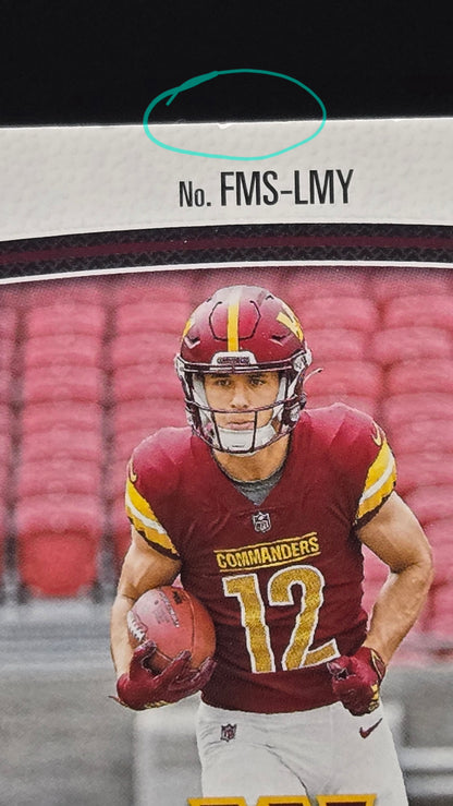 2024 Panini Certified Luke McCaffrey RPA Auto Jersey RC #FMS-LMY /399 Commanders