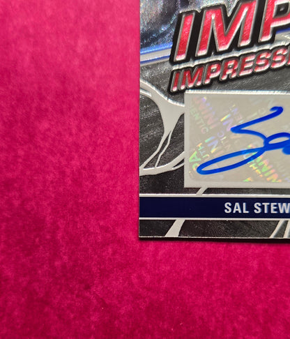 2023 Elite Extra Edition Impact Impressions Signatures #42 Sal Stewart
