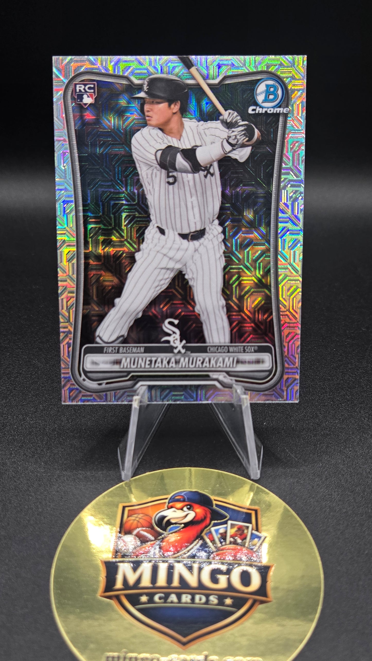 2026 Bowman Chrome Munetaka Murakami #9 Mojo Refractor RC White Sox