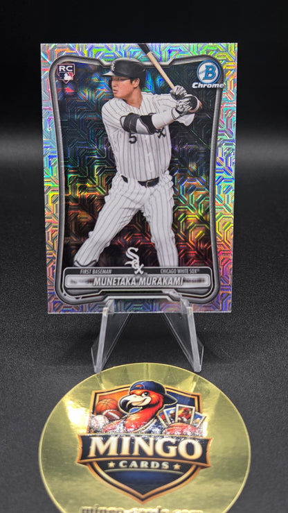 2026 Bowman Chrome Munetaka Murakami #9 Mojo Refractor RC White Sox