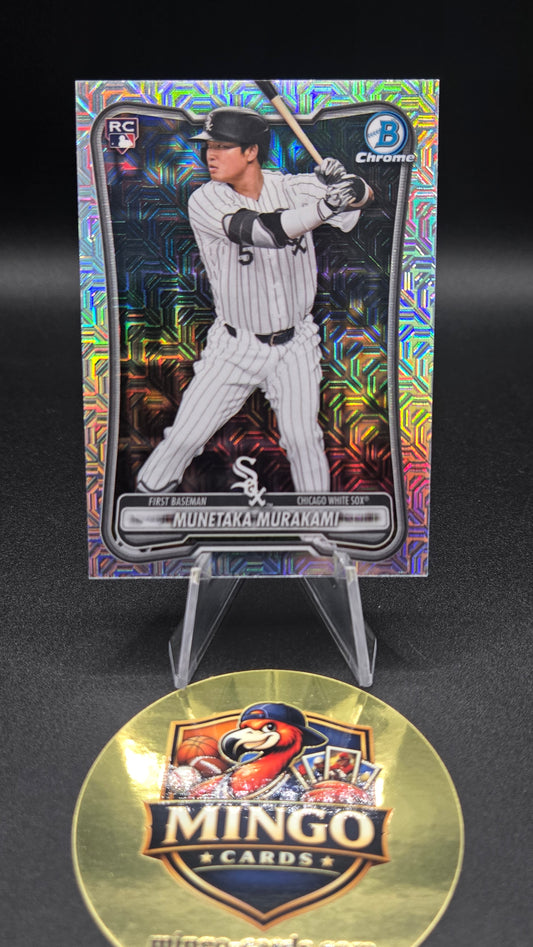 2026 Bowman Chrome Munetaka Murakami #9 Mojo Refractor RC White Sox