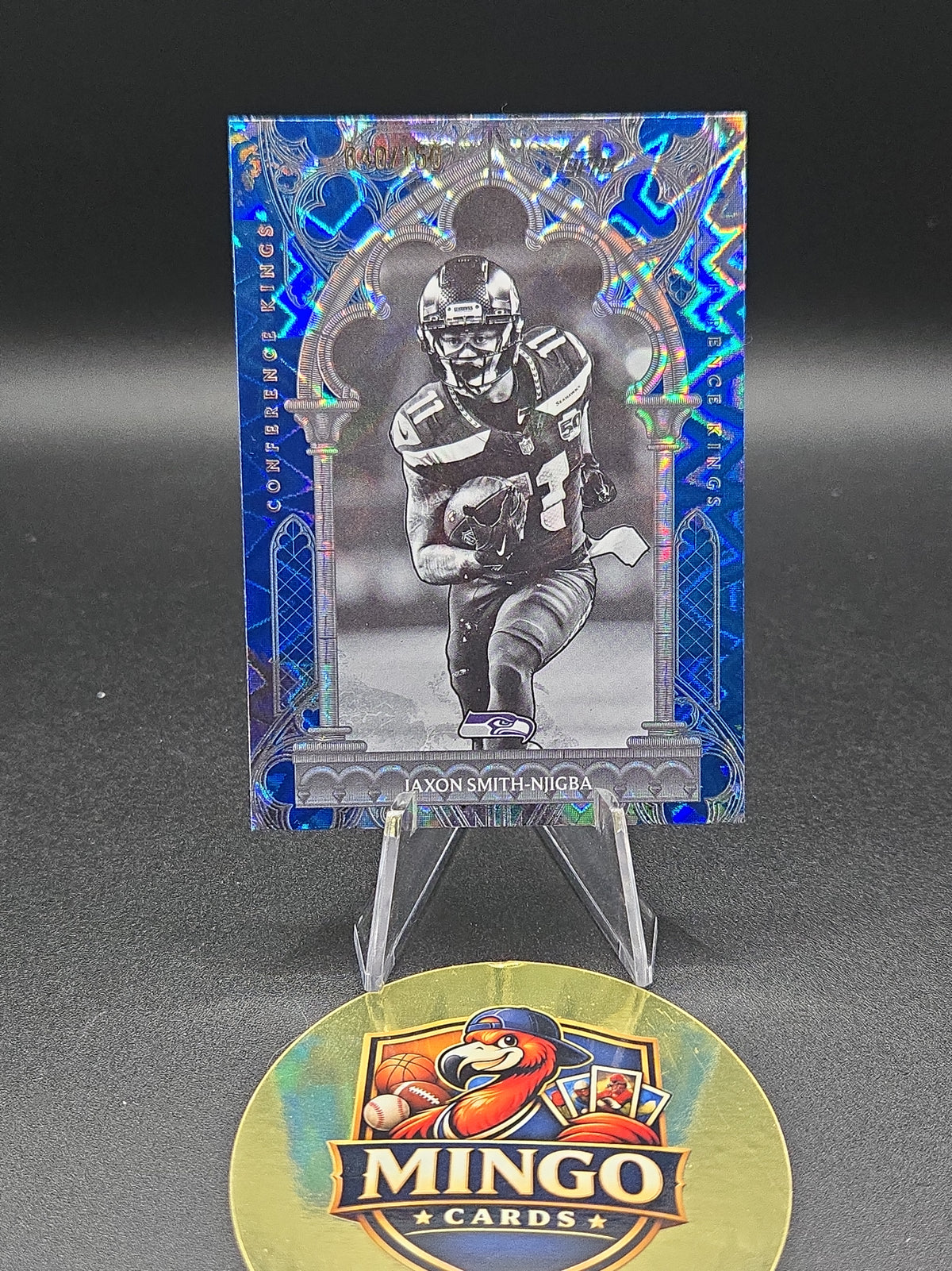 2026 Topps Conference Kings Jaxon Smith-Njigba #CK-15 Blue Parallel Seahawks 40/150