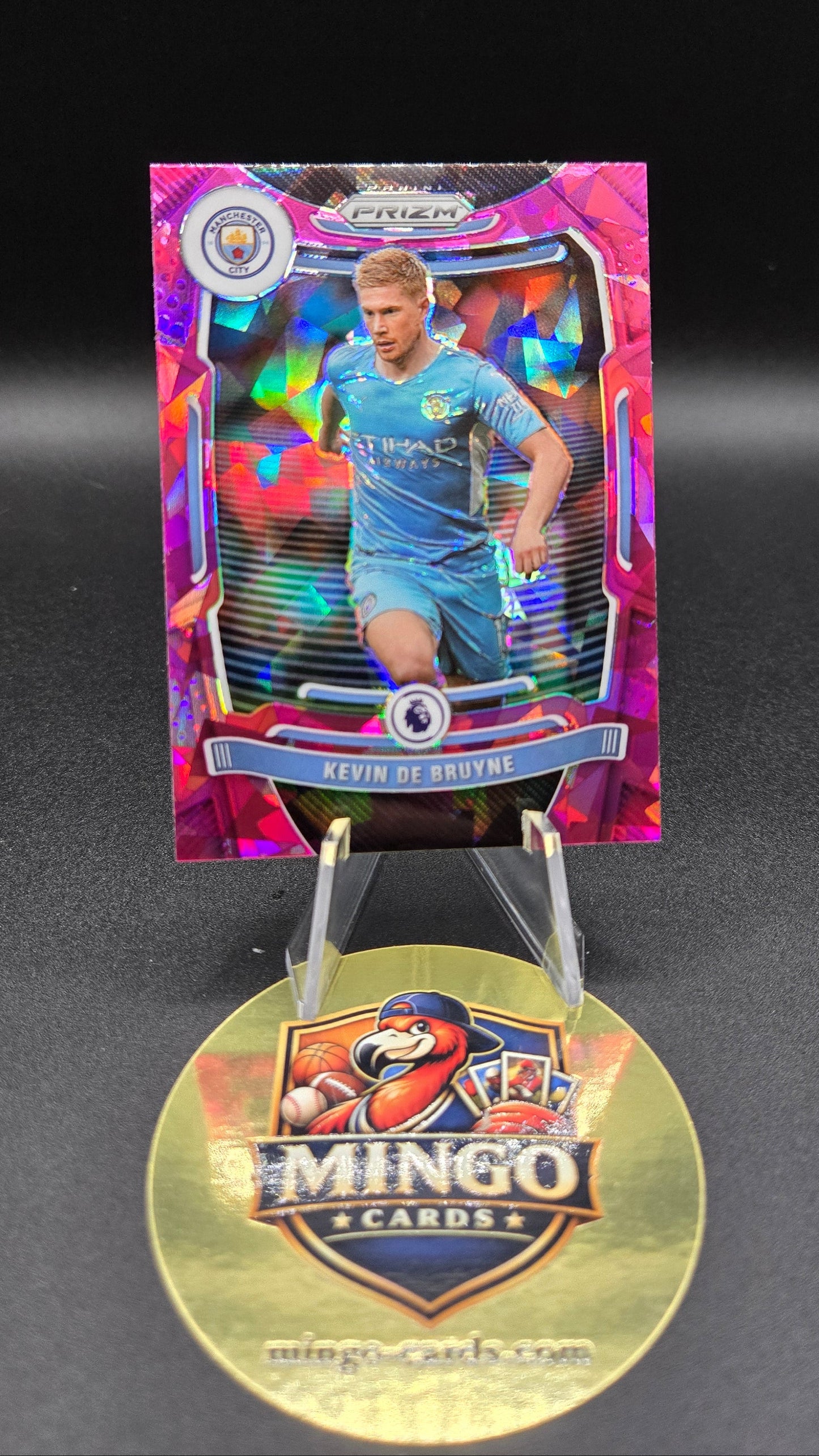 Colorful trading card with a gold 'Wynkoop' logo on a black background