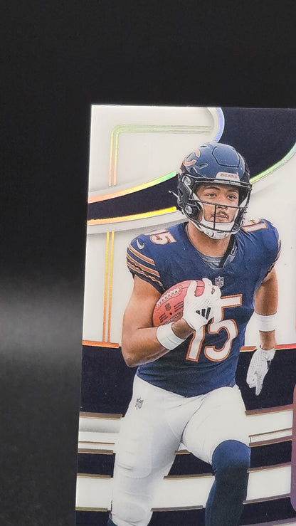 2024 Panini Immaculate Rome Odunze RC Dual Patch (Tri-Color) On-Card Auto Gold /25 Bears
