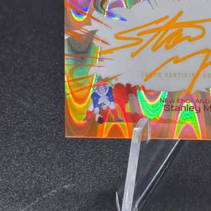 2025 Topps Resurgence Stanley Morgan Arc Flash Autographs Orange /25 AFA-STM Patriots