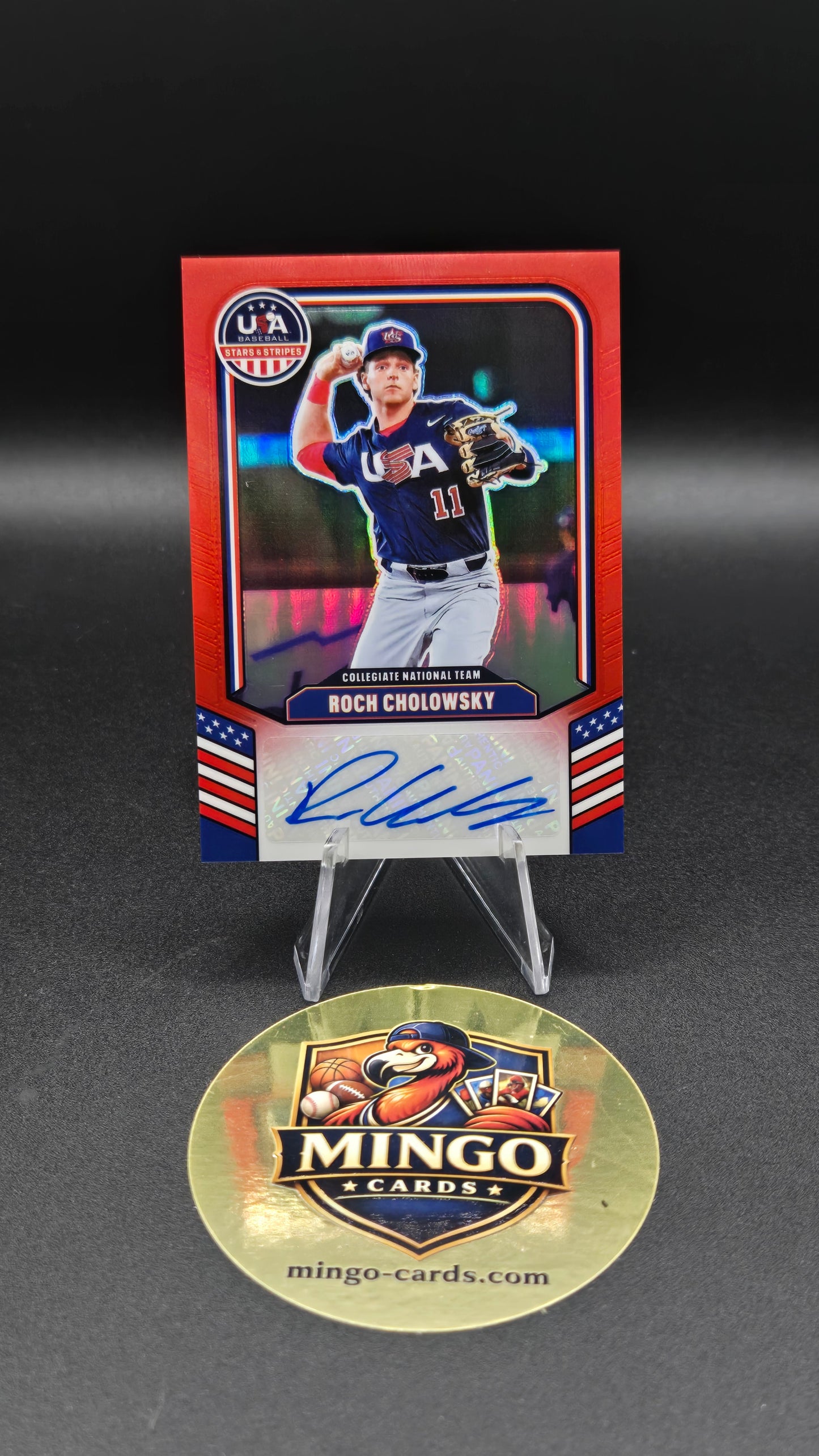 2026 Panini USA Baseball Stars & Stripes Roch Cholowsky Auto RC 84/99