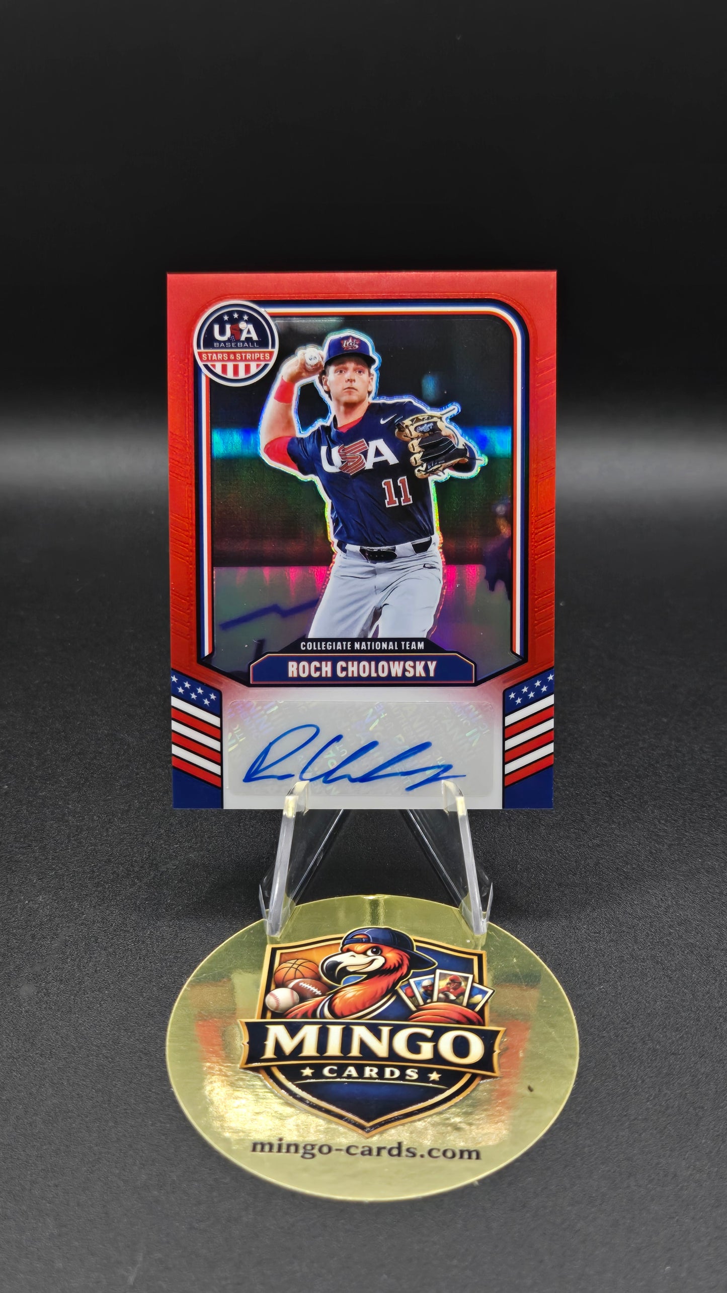 2026 Panini USA Baseball Stars & Stripes Roch Cholowsky Auto RC 72/99