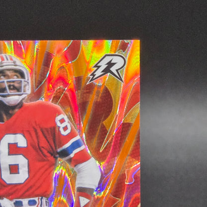 2025 Topps Resurgence Stanley Morgan Arc Flash Autographs Orange /25 AFA-STM Patriots