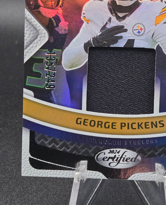 2024 Panini Certified Ballers Mirror George Pickens Patch CBM-GPS /249