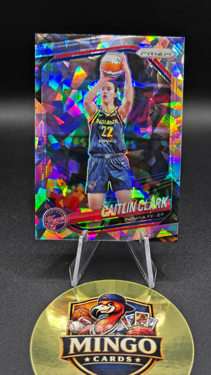 2025 Panini Prizm WNBA Caitlin Clark #22 Ice Cracked Ice Prizm Indiana Fever
