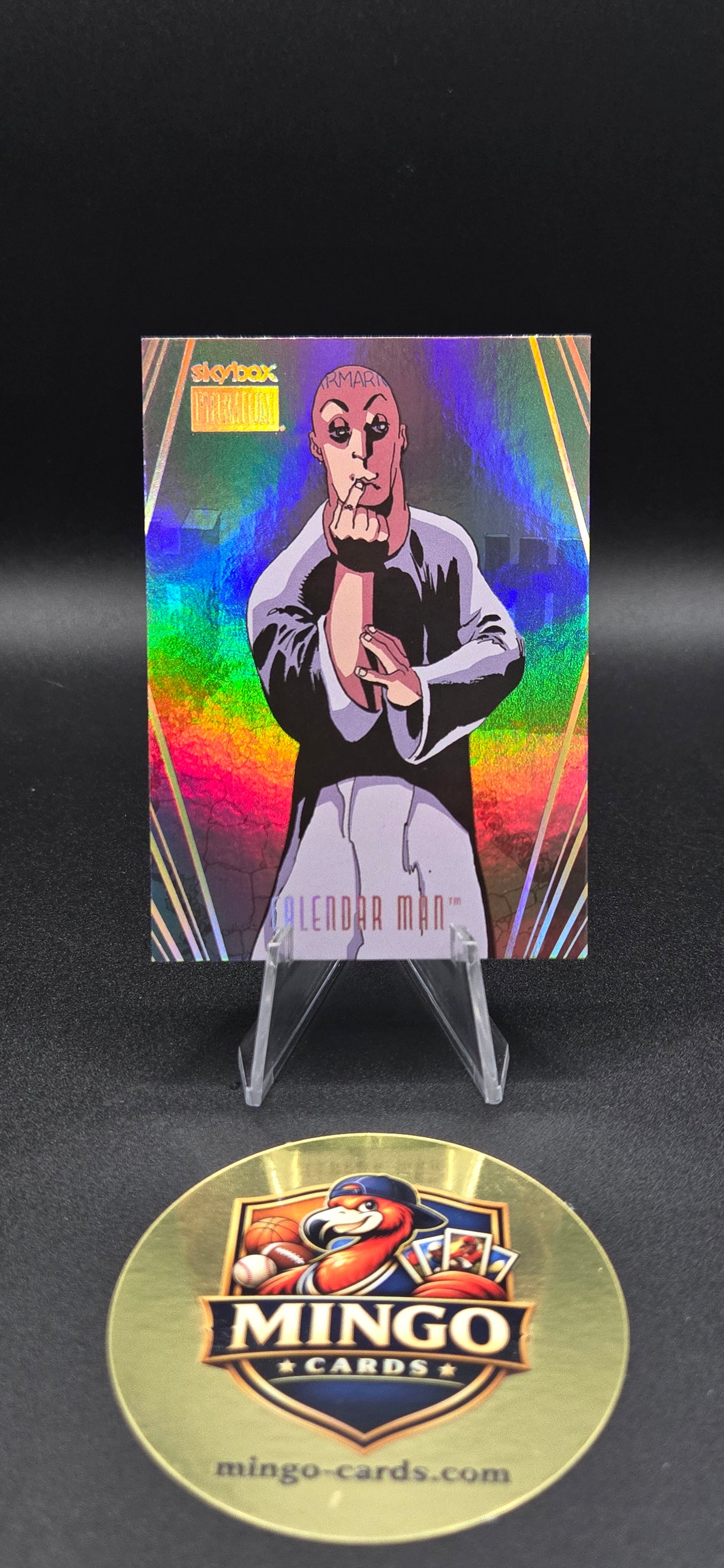 2025 Skybox Metal Universe Batman Calendar Man #S-8 SkyBox Premium Holo Insert