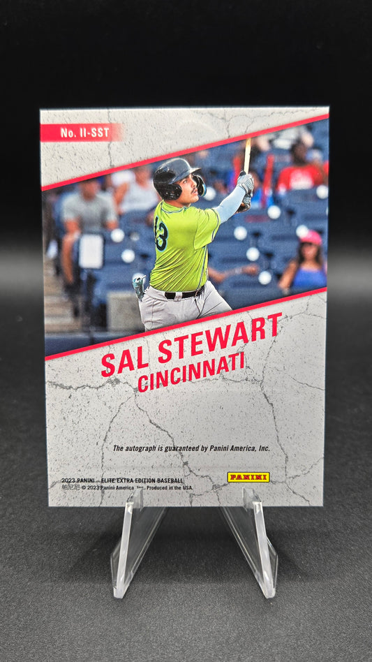 2023 Elite Extra Edition Impact Impressions Signatures #42 Sal Stewart
